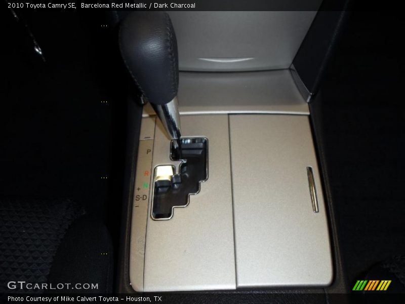 Barcelona Red Metallic / Dark Charcoal 2010 Toyota Camry SE