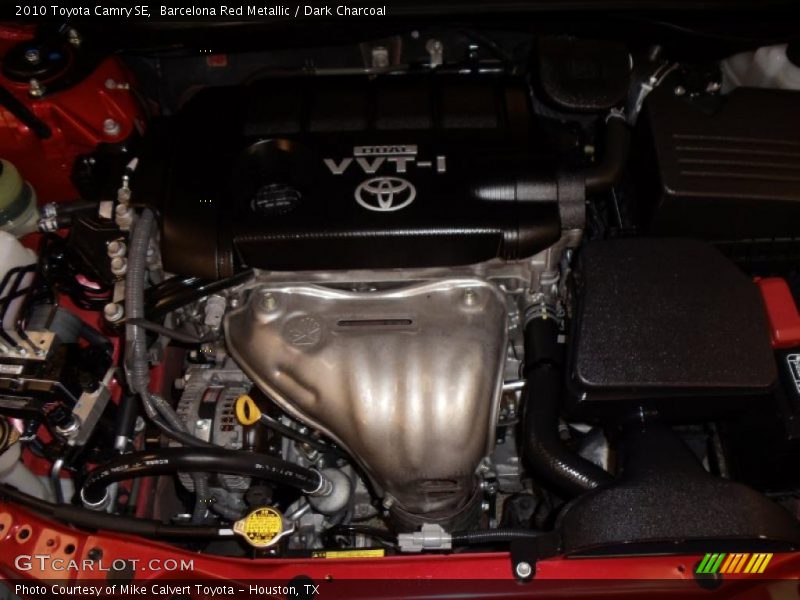 Barcelona Red Metallic / Dark Charcoal 2010 Toyota Camry SE