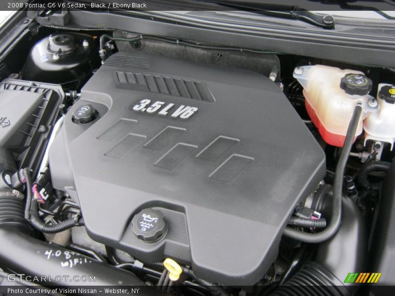 Black / Ebony Black 2008 Pontiac G6 V6 Sedan
