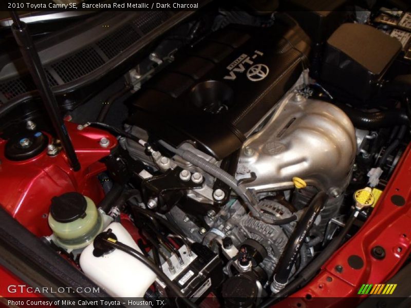 Barcelona Red Metallic / Dark Charcoal 2010 Toyota Camry SE