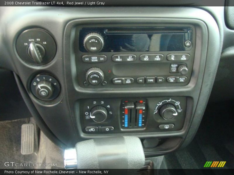 Red Jewel / Light Gray 2008 Chevrolet TrailBlazer LT 4x4