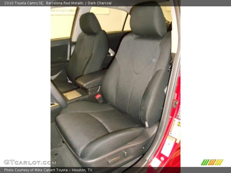 Barcelona Red Metallic / Dark Charcoal 2010 Toyota Camry SE