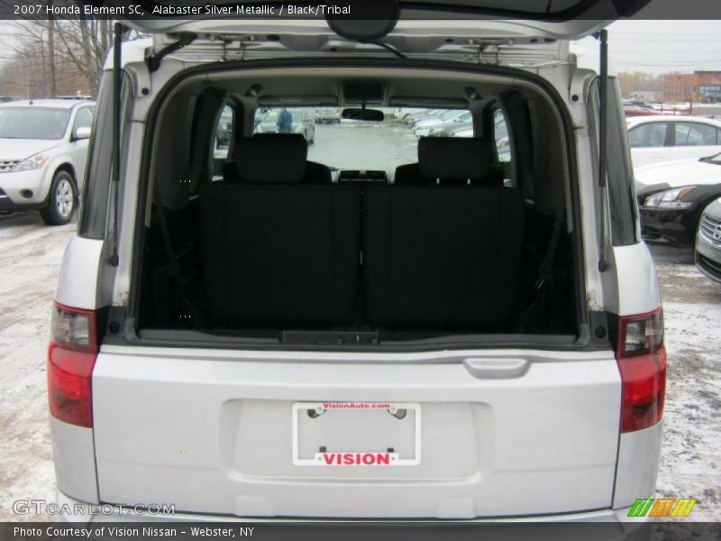 Alabaster Silver Metallic / Black/Tribal 2007 Honda Element SC