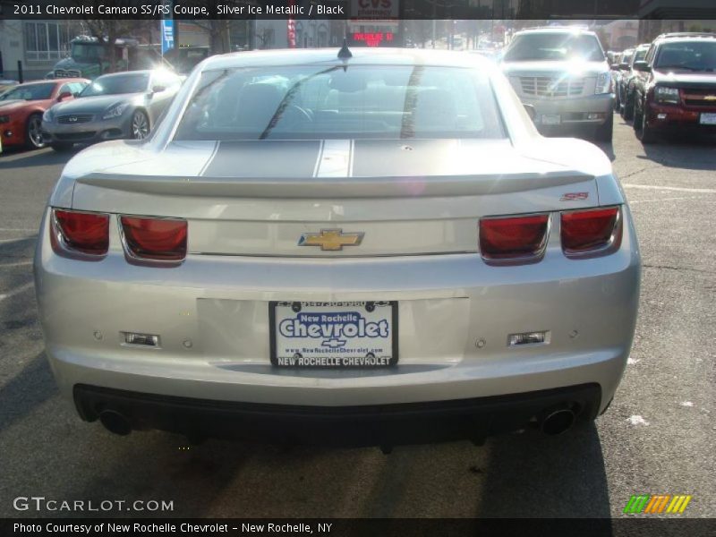 Silver Ice Metallic / Black 2011 Chevrolet Camaro SS/RS Coupe