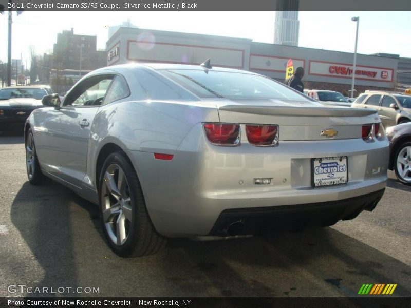 Silver Ice Metallic / Black 2011 Chevrolet Camaro SS/RS Coupe