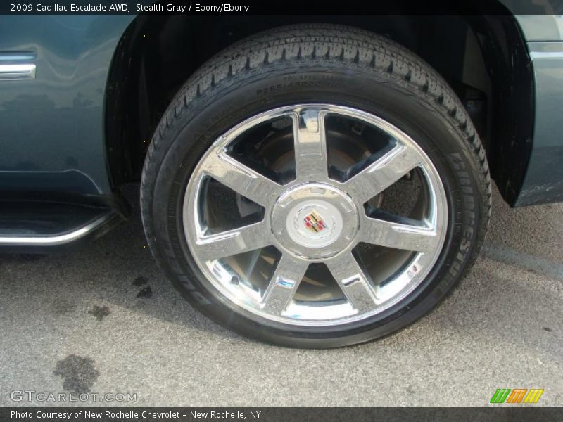Stealth Gray / Ebony/Ebony 2009 Cadillac Escalade AWD