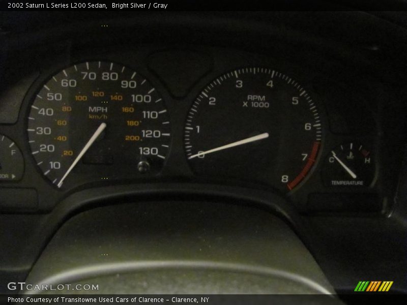 Bright Silver / Gray 2002 Saturn L Series L200 Sedan