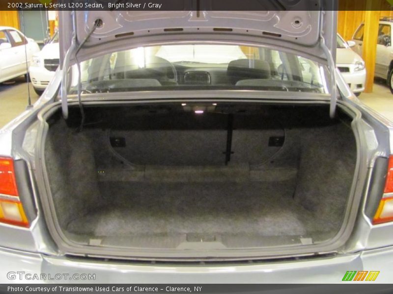 Bright Silver / Gray 2002 Saturn L Series L200 Sedan
