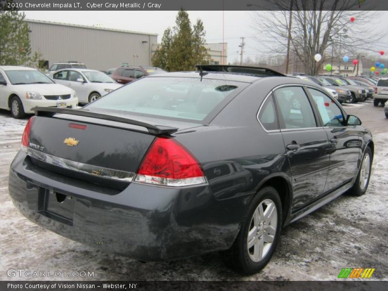 Cyber Gray Metallic / Gray 2010 Chevrolet Impala LT