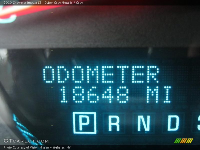 Cyber Gray Metallic / Gray 2010 Chevrolet Impala LT