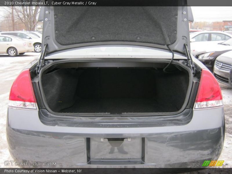 Cyber Gray Metallic / Gray 2010 Chevrolet Impala LT