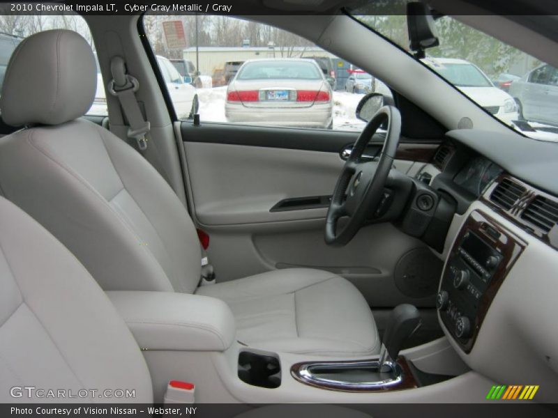 Cyber Gray Metallic / Gray 2010 Chevrolet Impala LT