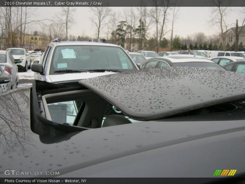 Cyber Gray Metallic / Gray 2010 Chevrolet Impala LT
