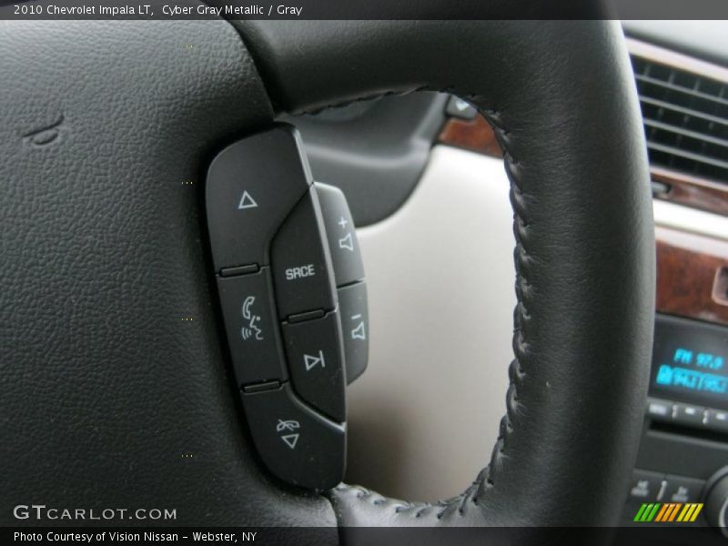 Cyber Gray Metallic / Gray 2010 Chevrolet Impala LT