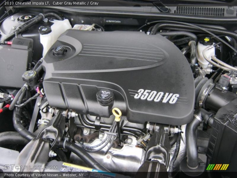 Cyber Gray Metallic / Gray 2010 Chevrolet Impala LT