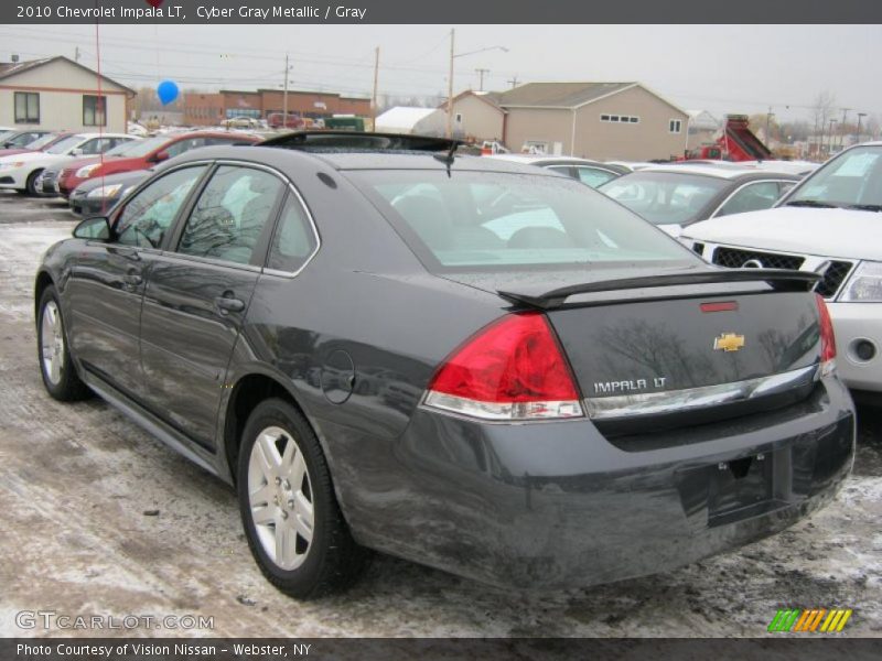 Cyber Gray Metallic / Gray 2010 Chevrolet Impala LT