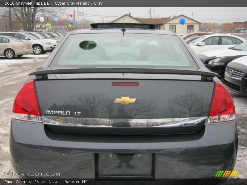 Cyber Gray Metallic / Gray 2010 Chevrolet Impala LT