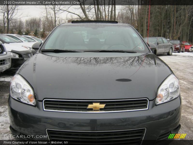 Cyber Gray Metallic / Gray 2010 Chevrolet Impala LT