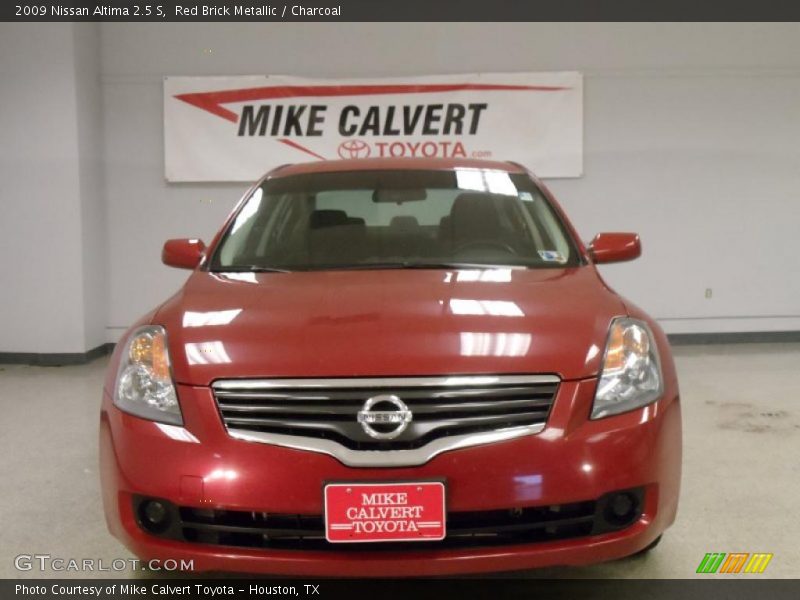 Red Brick Metallic / Charcoal 2009 Nissan Altima 2.5 S