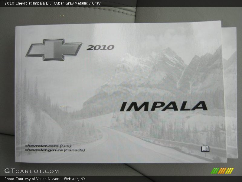 Cyber Gray Metallic / Gray 2010 Chevrolet Impala LT