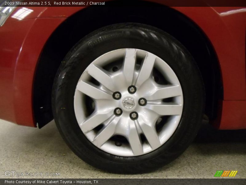 Red Brick Metallic / Charcoal 2009 Nissan Altima 2.5 S