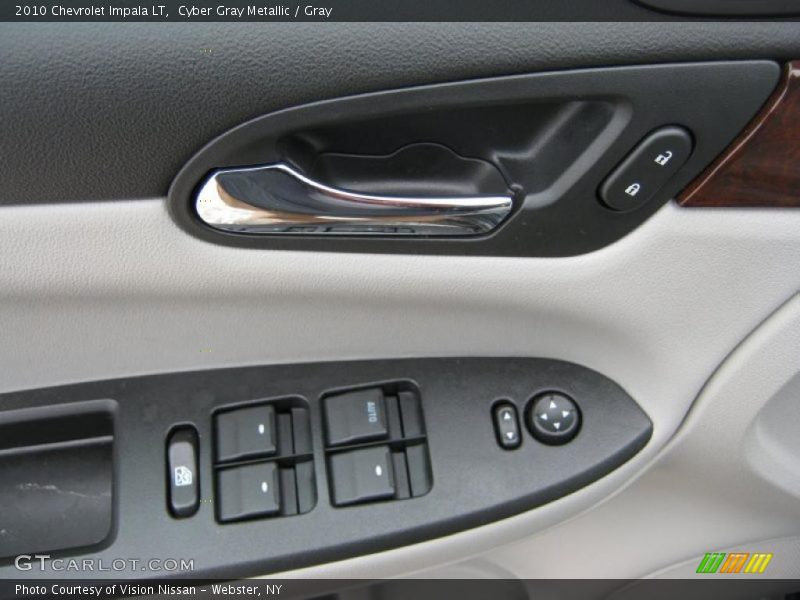 Cyber Gray Metallic / Gray 2010 Chevrolet Impala LT