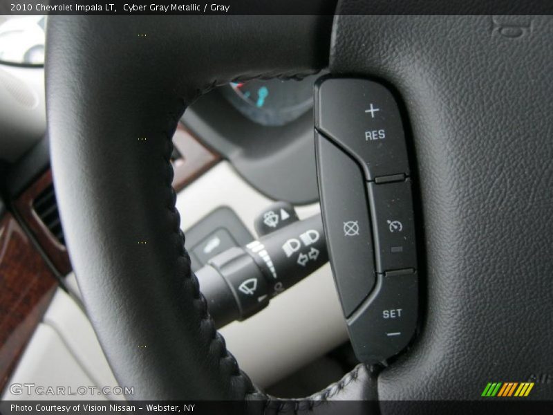 Cyber Gray Metallic / Gray 2010 Chevrolet Impala LT
