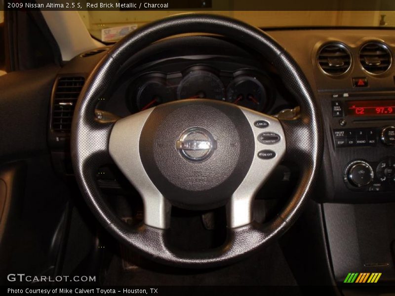 Red Brick Metallic / Charcoal 2009 Nissan Altima 2.5 S