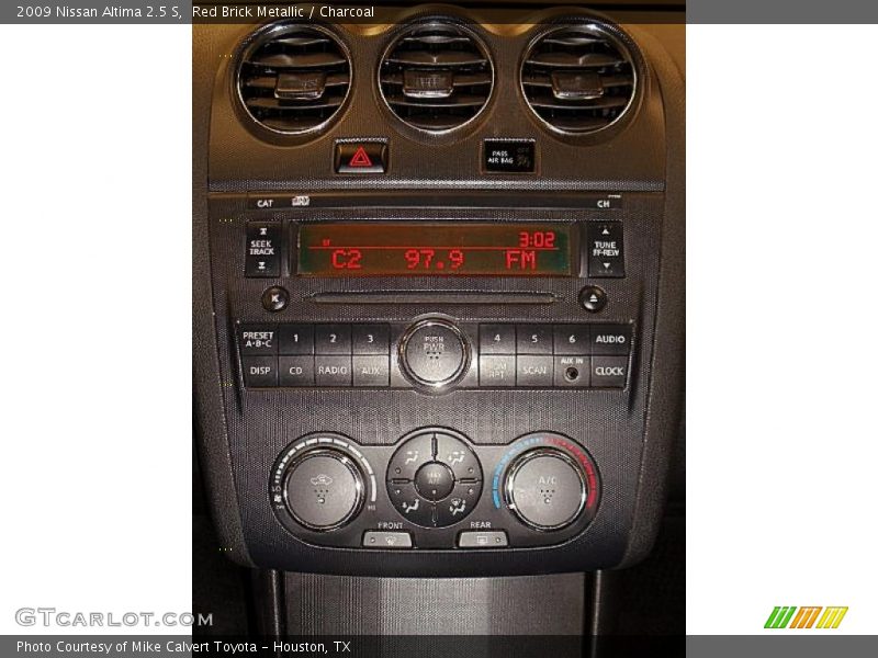 Red Brick Metallic / Charcoal 2009 Nissan Altima 2.5 S