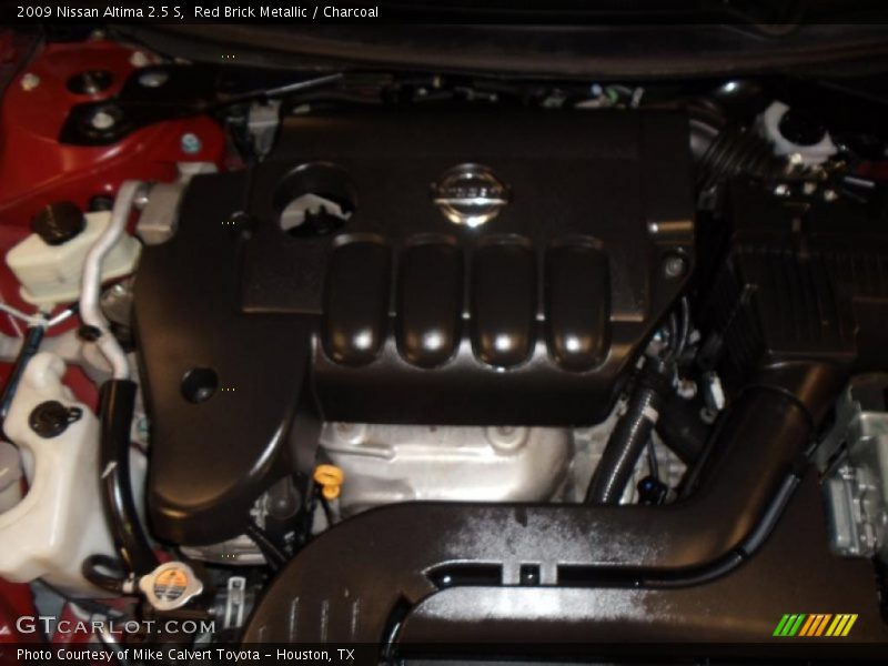 Red Brick Metallic / Charcoal 2009 Nissan Altima 2.5 S