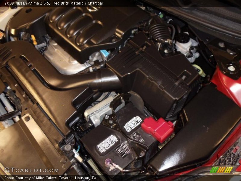 Red Brick Metallic / Charcoal 2009 Nissan Altima 2.5 S