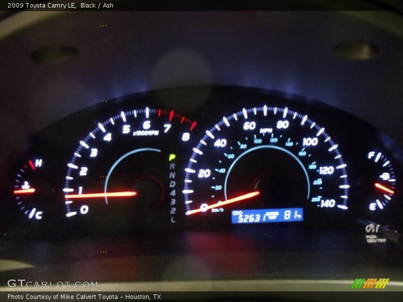Black / Ash 2009 Toyota Camry LE