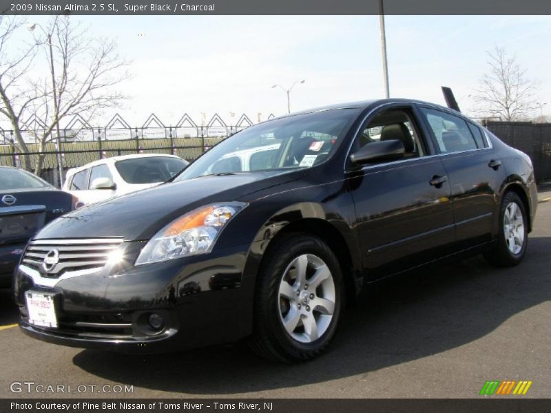 Super Black / Charcoal 2009 Nissan Altima 2.5 SL