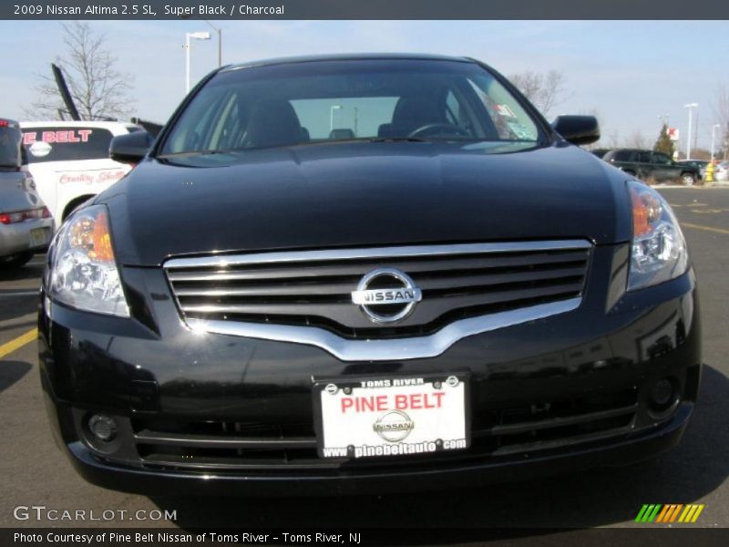 Super Black / Charcoal 2009 Nissan Altima 2.5 SL