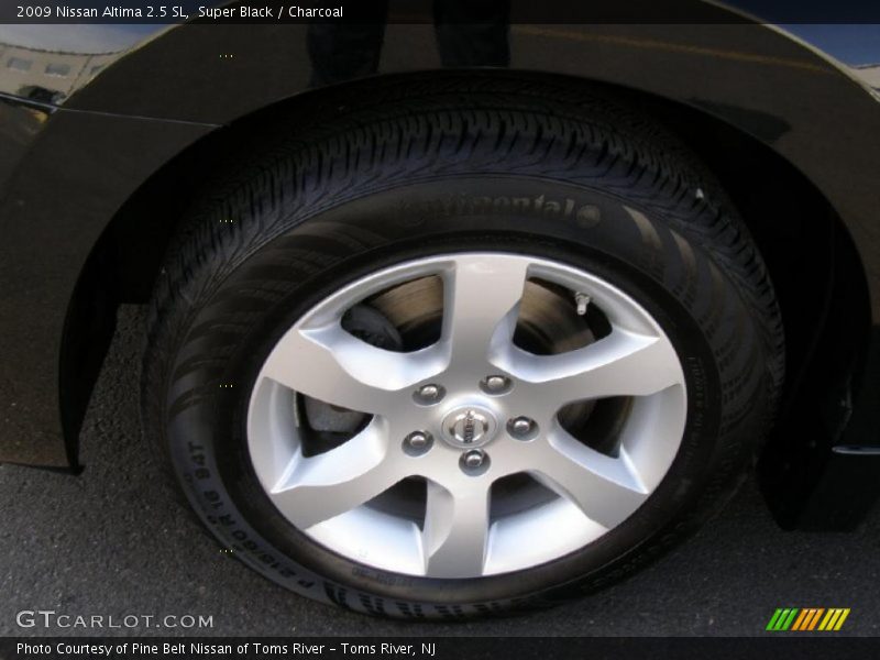 Super Black / Charcoal 2009 Nissan Altima 2.5 SL