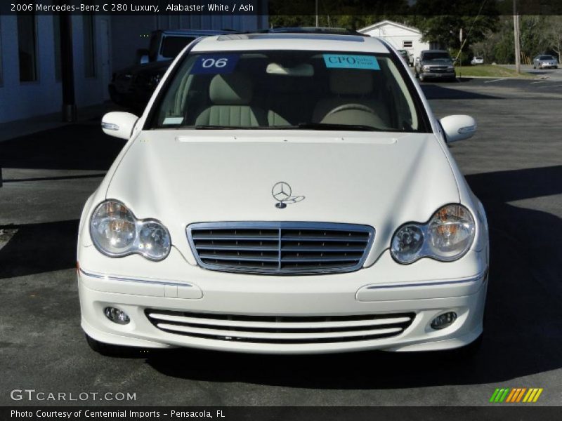 Alabaster White / Ash 2006 Mercedes-Benz C 280 Luxury