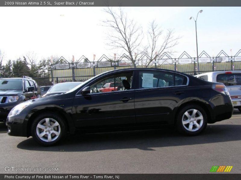 Super Black / Charcoal 2009 Nissan Altima 2.5 SL