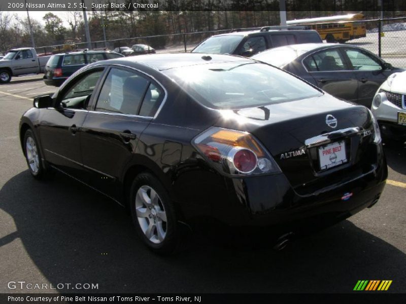 Super Black / Charcoal 2009 Nissan Altima 2.5 SL