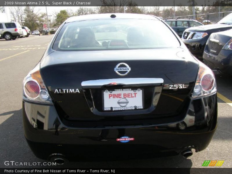 Super Black / Charcoal 2009 Nissan Altima 2.5 SL