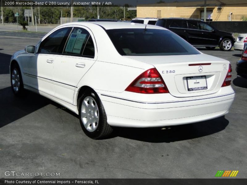 Alabaster White / Ash 2006 Mercedes-Benz C 280 Luxury