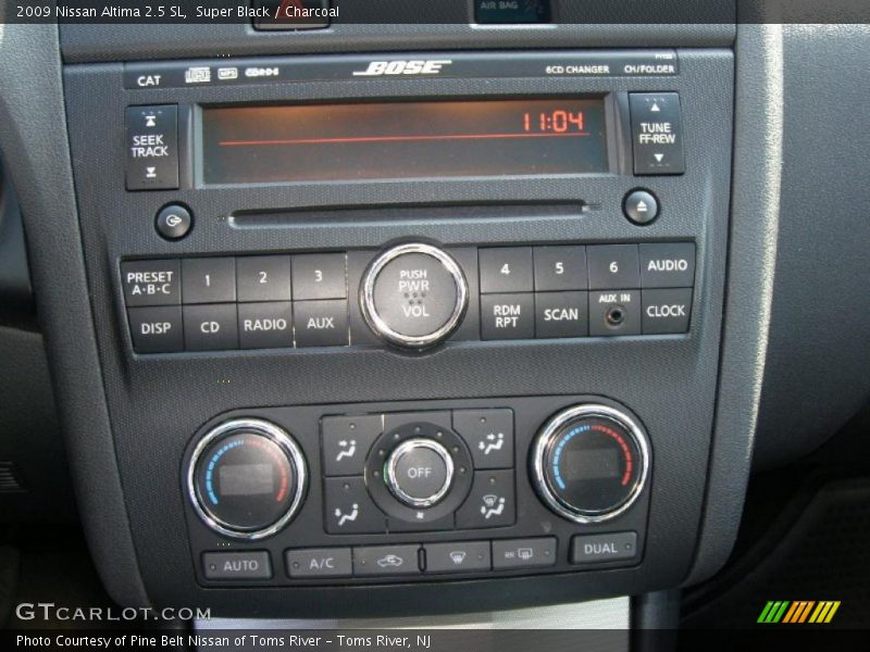 Super Black / Charcoal 2009 Nissan Altima 2.5 SL