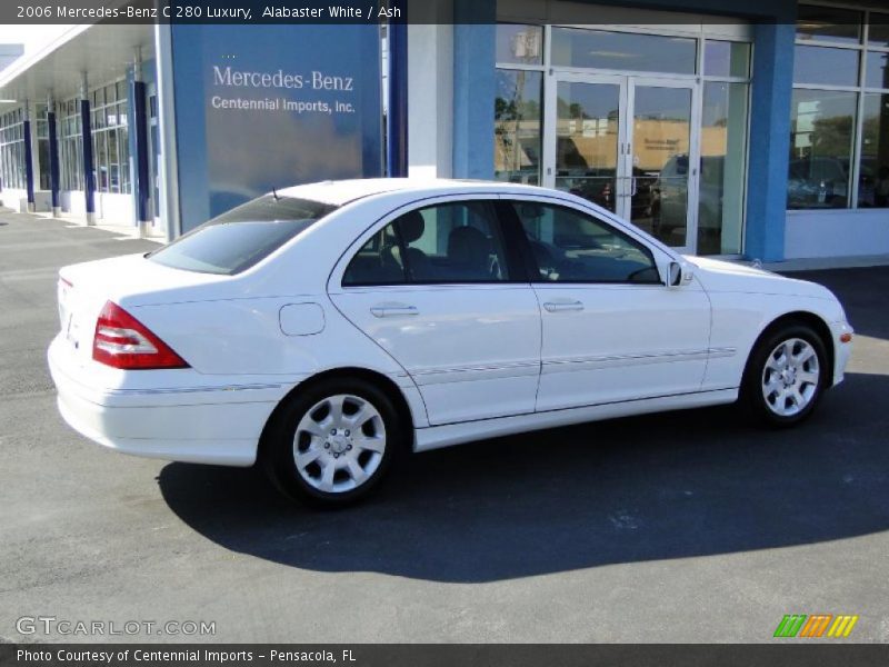 Alabaster White / Ash 2006 Mercedes-Benz C 280 Luxury