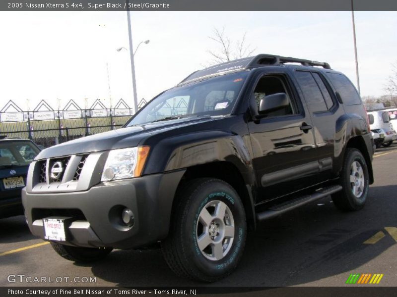 Super Black / Steel/Graphite 2005 Nissan Xterra S 4x4