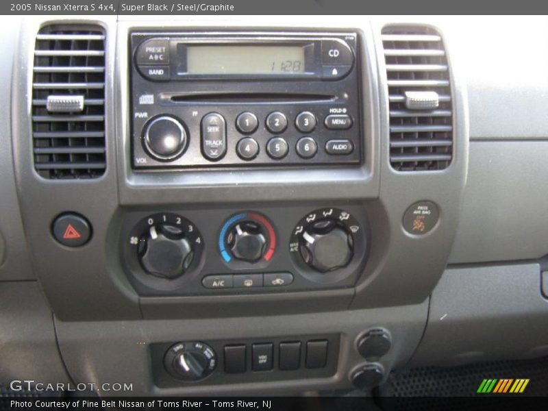 Super Black / Steel/Graphite 2005 Nissan Xterra S 4x4