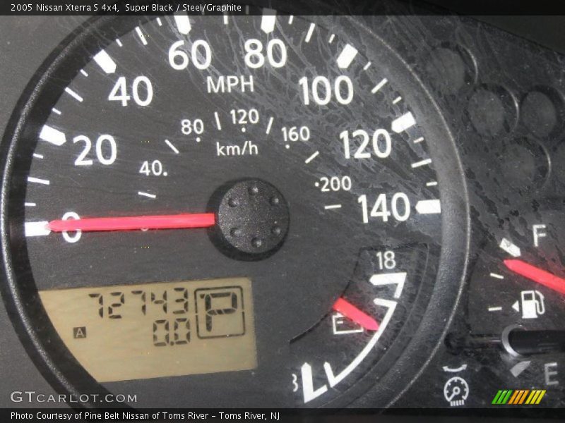 Super Black / Steel/Graphite 2005 Nissan Xterra S 4x4