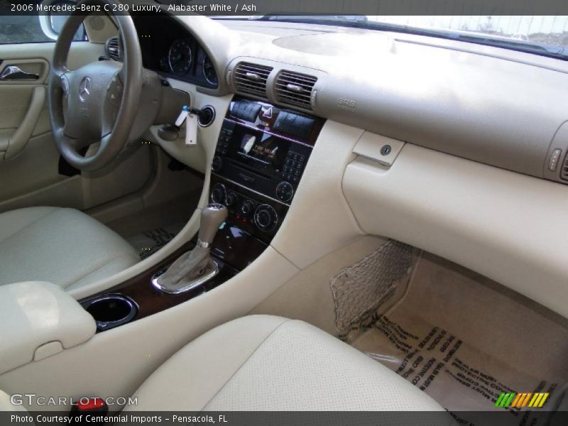 Alabaster White / Ash 2006 Mercedes-Benz C 280 Luxury