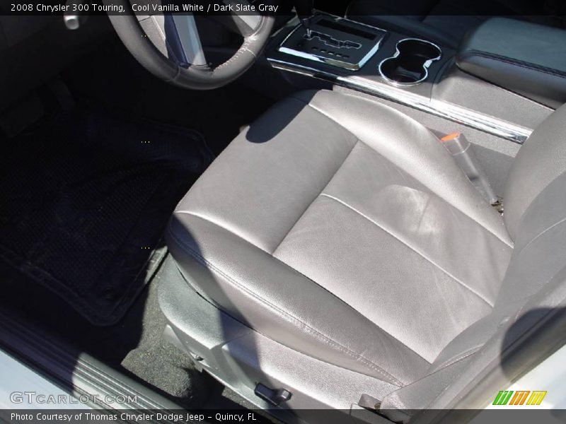Cool Vanilla White / Dark Slate Gray 2008 Chrysler 300 Touring