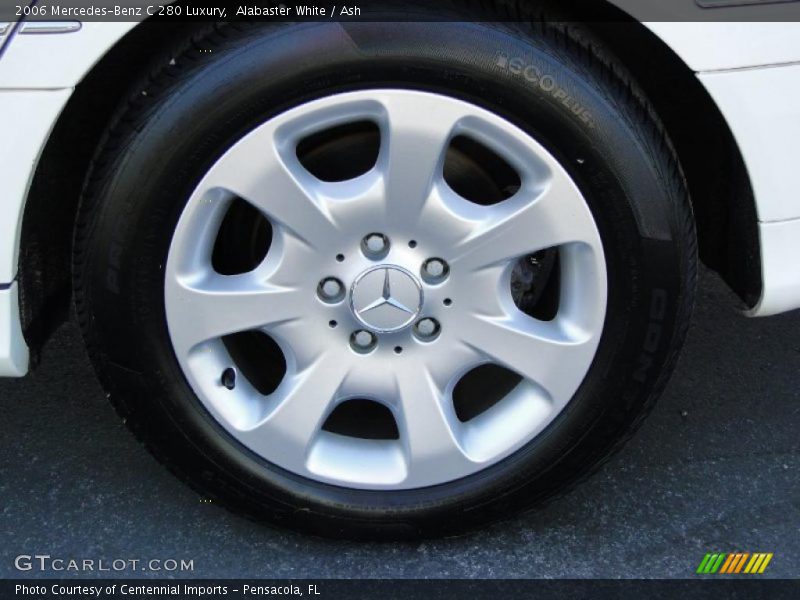 Alabaster White / Ash 2006 Mercedes-Benz C 280 Luxury