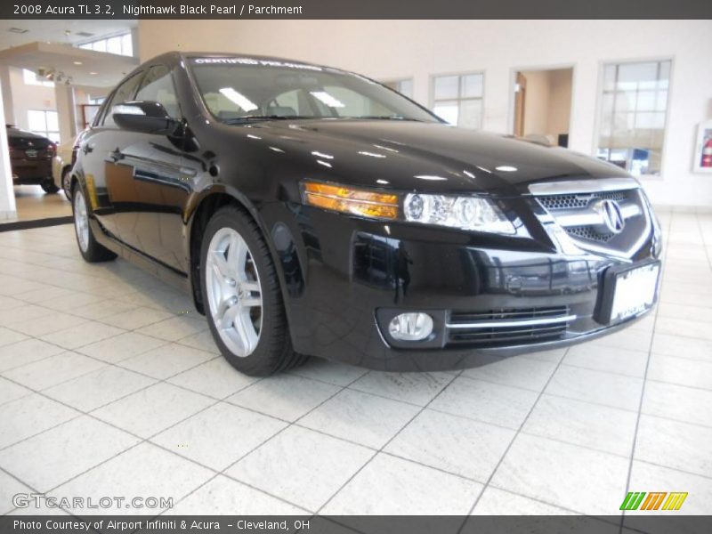 Nighthawk Black Pearl / Parchment 2008 Acura TL 3.2