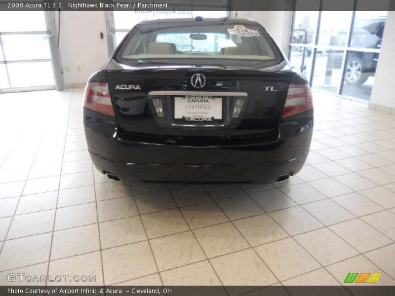 Nighthawk Black Pearl / Parchment 2008 Acura TL 3.2
